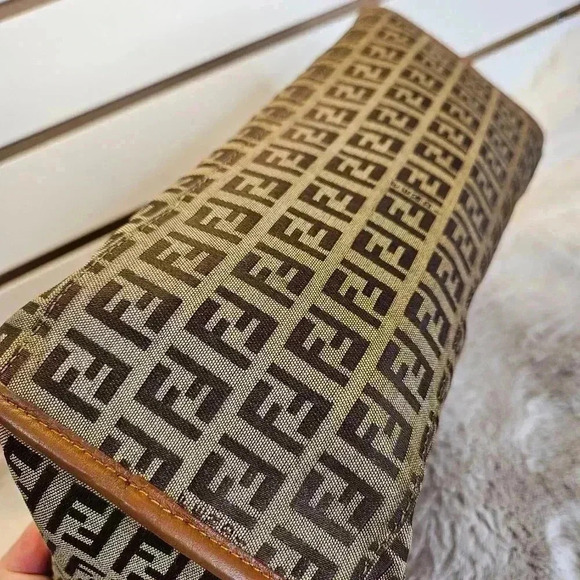 Fendi Cabas  Zucchino Handbag - Picture 8 of 16